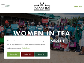 'ahmadtea.com' screenshot