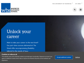 'wbs.ac.uk' screenshot