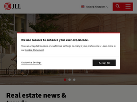 'jll.co.uk' screenshot