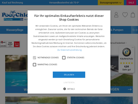 'pool-chlor-shop.de' screenshot