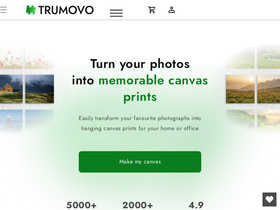 trumovo.com homepage screenshot