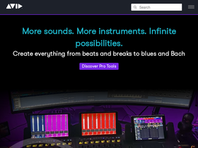 'avid.com' screenshot