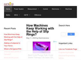 'electricalvoice.com' screenshot