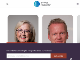 'humanrights.gov.au' screenshot