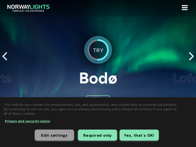 'norway-lights.com' screenshot