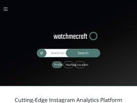 'watchmecraft.com' screenshot