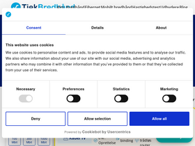 'tjekbredbaand.dk' screenshot