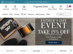 'fragranceoutlet.com' screenshot