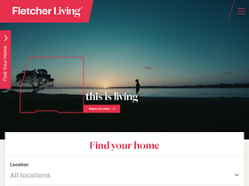 'fletcherliving.co.nz' screenshot