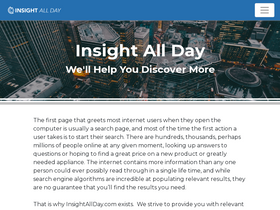 'insightallday.com' screenshot