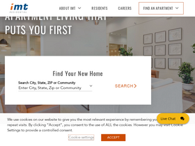'imtresidential.com' screenshot