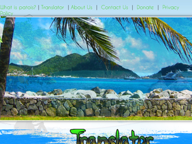 'jamaicantranslator.com' screenshot