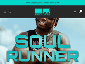 soulrunner.store homepage screenshot