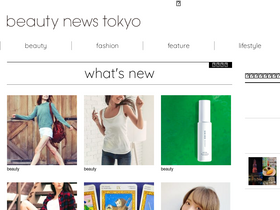 'beautynewstokyo.jp' screenshot