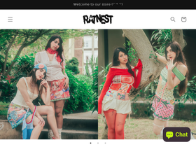 ratnest.store homepage screenshot