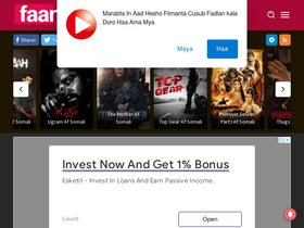 'faanproj.com' screenshot