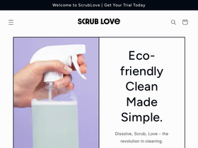 tryscrublove.com homepage screenshot