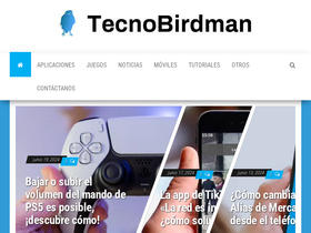 'tecnobirdman.com' screenshot