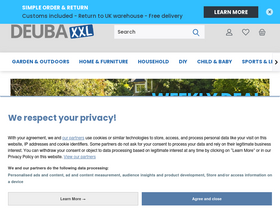 'deubaxxl.co.uk' screenshot