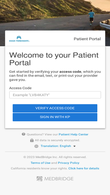 kaiser permanente medbridgego