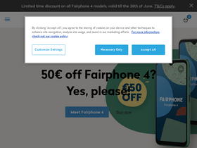 'fairphone.com' screenshot
