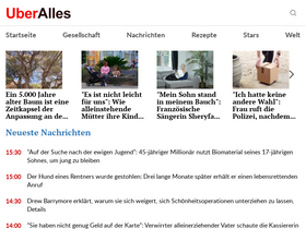 'uberalles.live' screenshot