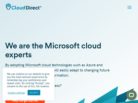 'clouddirect.net' screenshot