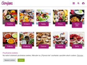 'carujeme.cz' screenshot