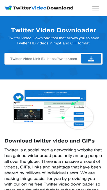 Twitter Video Downloader Online: Free, Save To MP4 