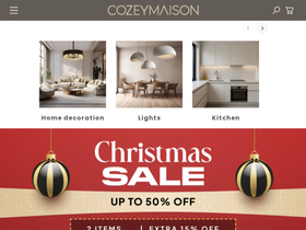 Cozeymaison website screenshot