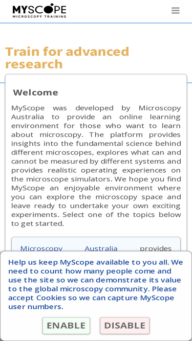 myscope.training