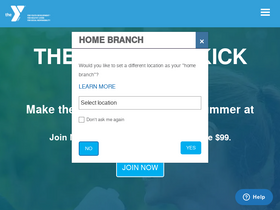 'philaymca.org' screenshot