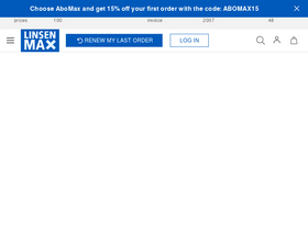 'linsenmax.ch' screenshot