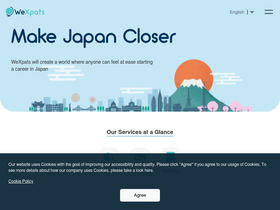 'account.we-xpats.com' screenshot