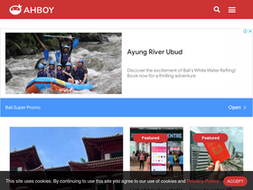 'ahboy.com' screenshot