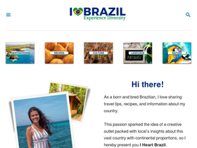 'iheartbrazil.com' screenshot
