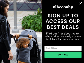 'albeebaby.com' screenshot