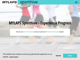 'sporthive.com' screenshot