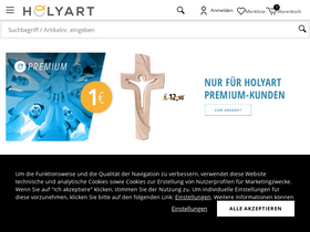 'holyart.de' screenshot