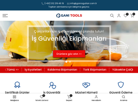 ganitools.com homepage screenshot