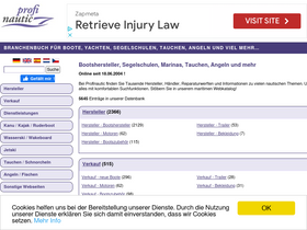 'profinautic.com' screenshot