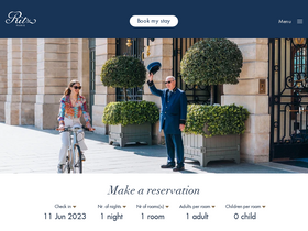 'ritzparis.com' screenshot