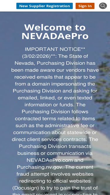 nevadaepro.com