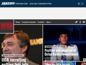 'dawnofthedawg.com' screenshot