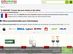 'siboom.fr' screenshot