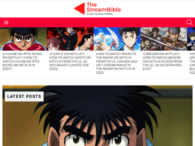 'thestreambible.com' screenshot