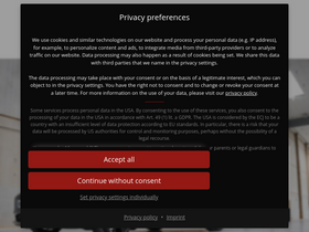 'brock.de' screenshot