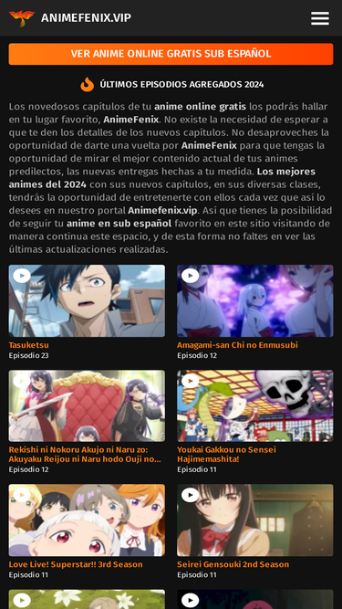 AnimeFenix - Ver Anime HD Español Latino Gratis