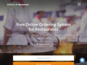 'gloriafood.com' screenshot