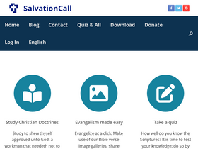 'salvationcall.com' screenshot